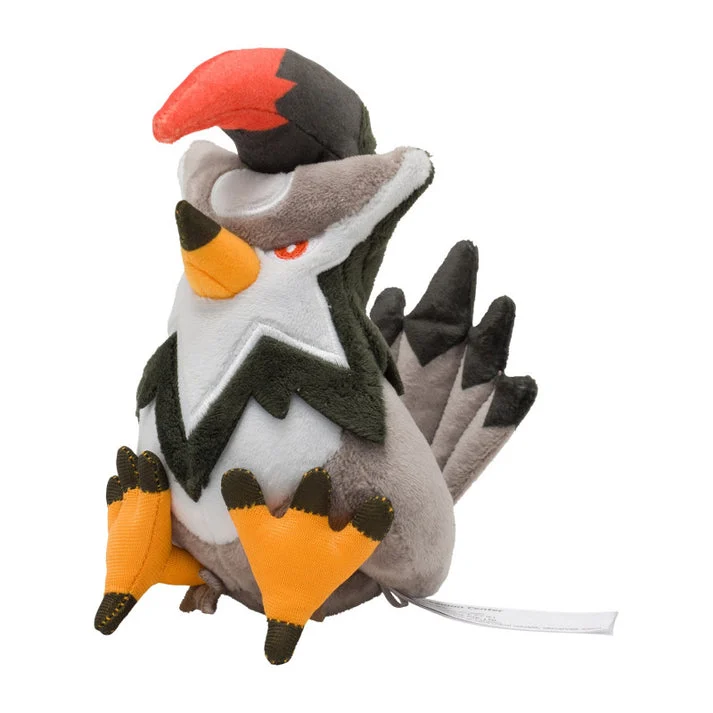 Pokemon Center: Sitting Cuties: Staraptor Plush # 398 -Generation 4 - 6 In