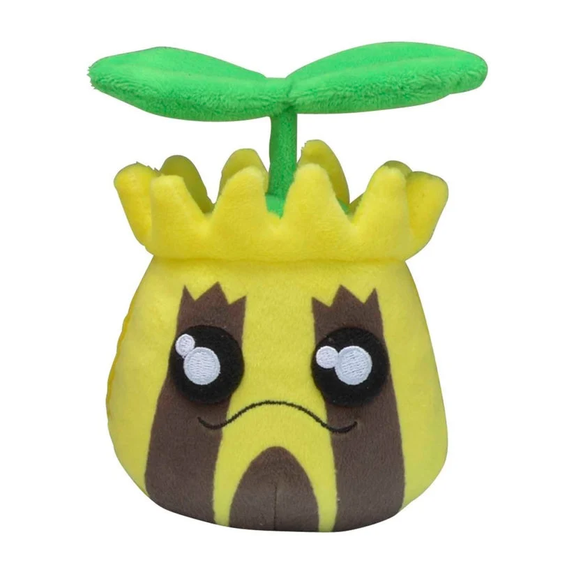 Pokemon Center: Sitting Cuties: Sunkern Plush # 191 -Generation 2 - 6 In