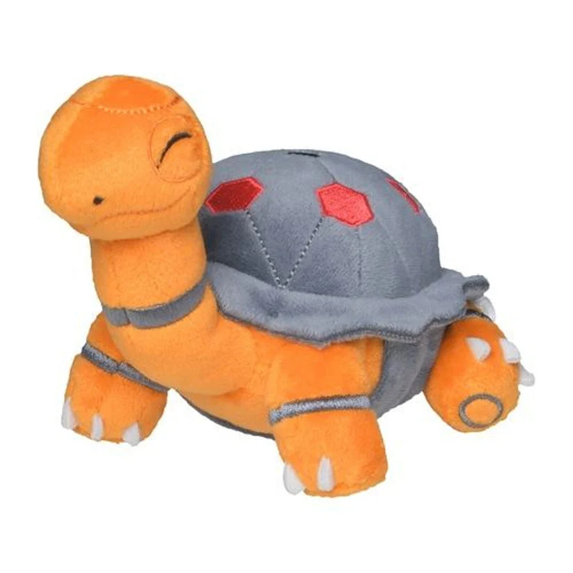 Pokemon Center: Sitting Cuties: Torkoal Plush # 324 -Generation 3 - 6 In