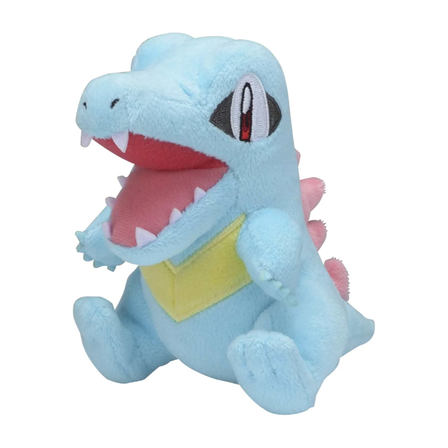 Pokemon Center: Sitting Cuties: Totodile Plush # 158 -Generation 2 - 6 In