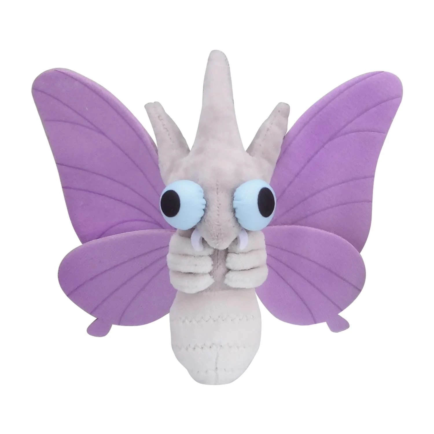 Pokemon Center: Sitting Cuties: Venomoth Plush # 49 -Generation 1 - 6 In