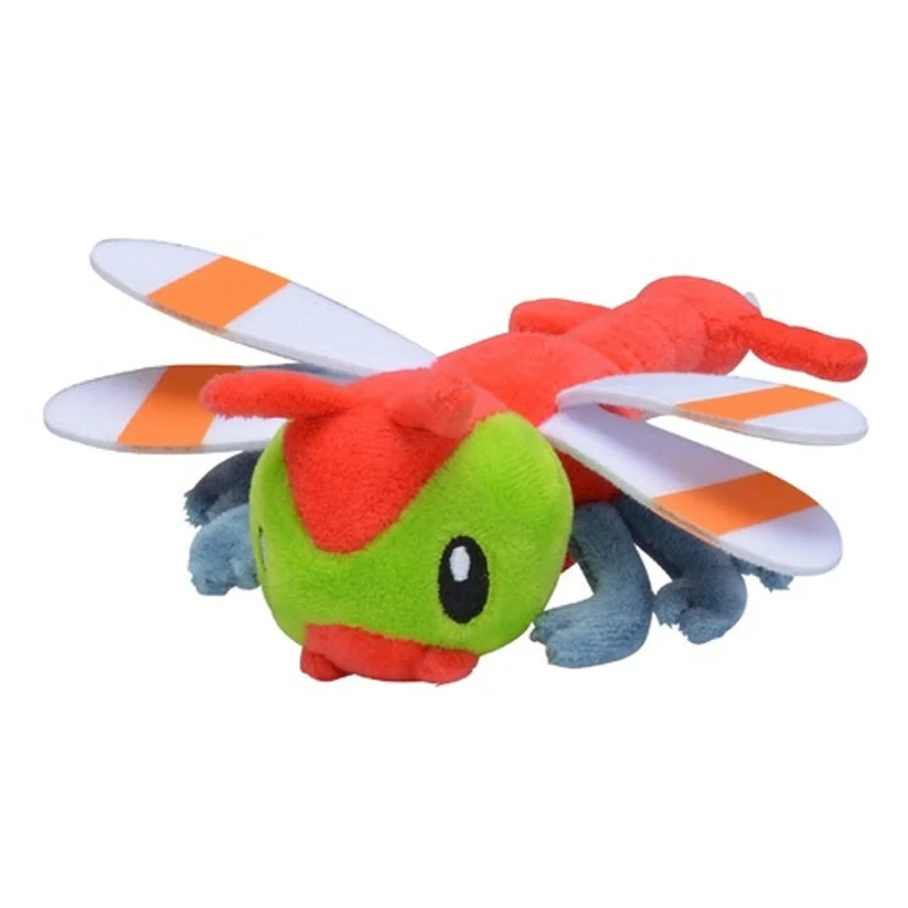 Pokemon Center: Sitting Cuties: Yanma Plush # 193 -Generation 2 - 6 In