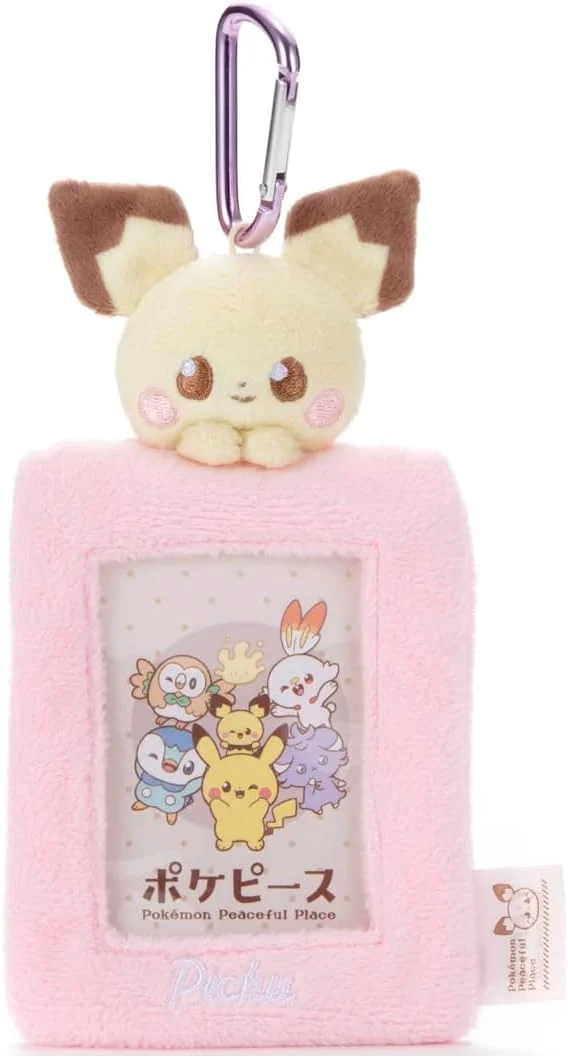 Pokemon Piece Plush Card Case Pichu Plush Toy Height Approximately 5.5 inches (14 cm)