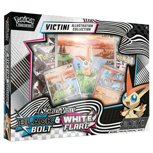 Pokemon TCG Black Bolt & White Flare Unova Victini Illustration Collection