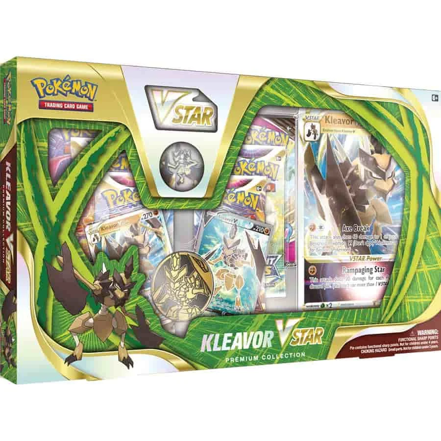 Pokemon TCG Kleavor VStar Premium Collection