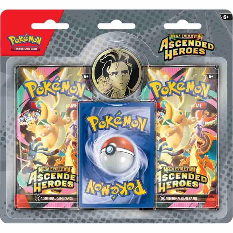 Pokemon TCG: Mega Evolution: Ascended Heroes: 2-Pack Blister (Random Promo)