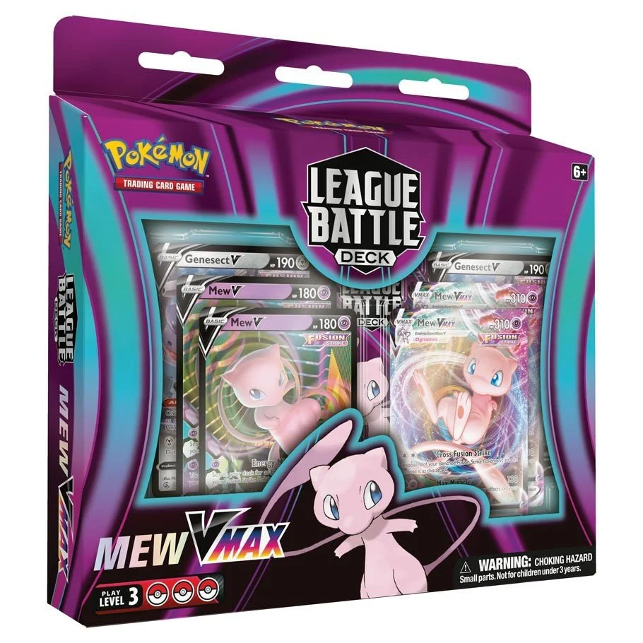 Pokemon TCG Mew VMax League Battle Deck