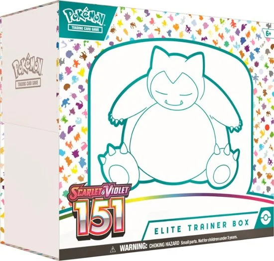 Pokemon TCG Scarlet & Violet 3.5 Pokemon 151 Elite Trainer - PREORDER - RELEASE 9/22/2023