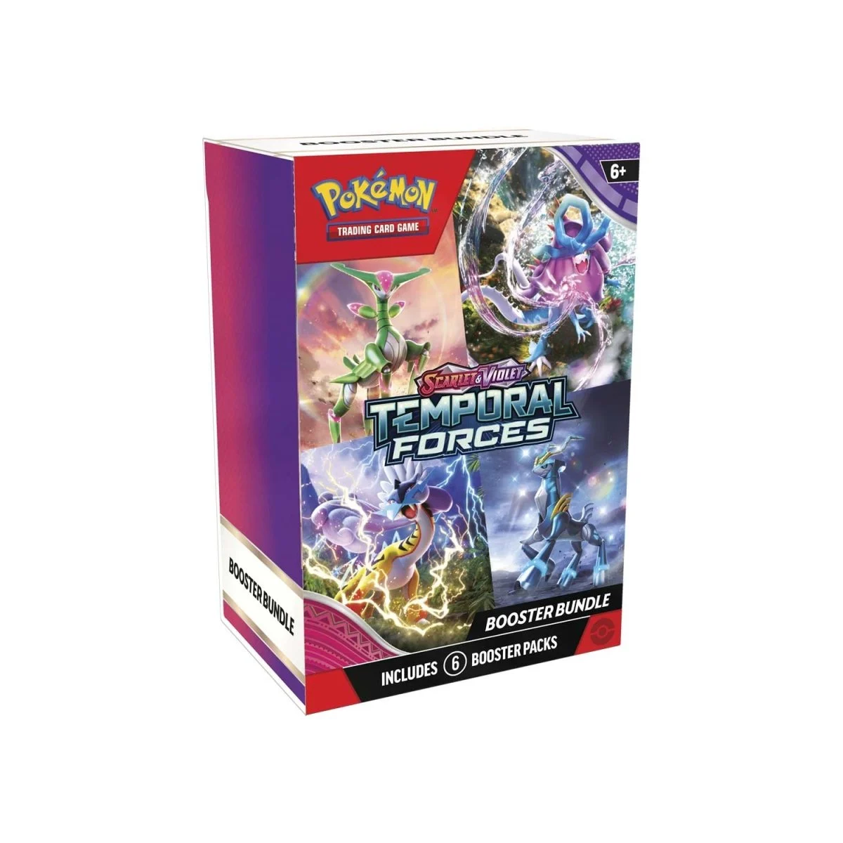 POKEMON TCG: SCARLET AND VIOLET: TEMPORAL FORCES: BOOSTER BUNDLE DISPLAY (10 UNITS) Preorder: Release Date: 03/22/2024