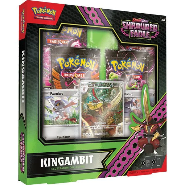 Pokemon TCG Shrouded Fable Kingambit Illustration Collection