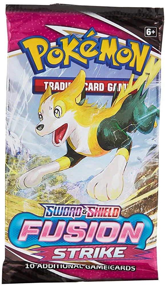 Pokemon TCG: Sword & Shield-Fusion Strike Booster Pack - 10 Cards