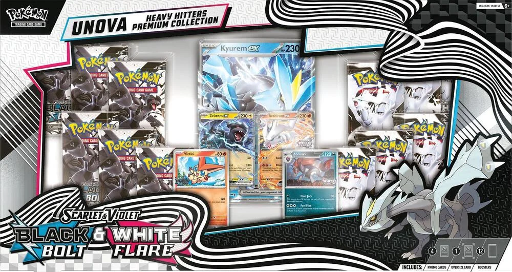 Pokemon TCG Unova Heavy Hitters Premium Collection