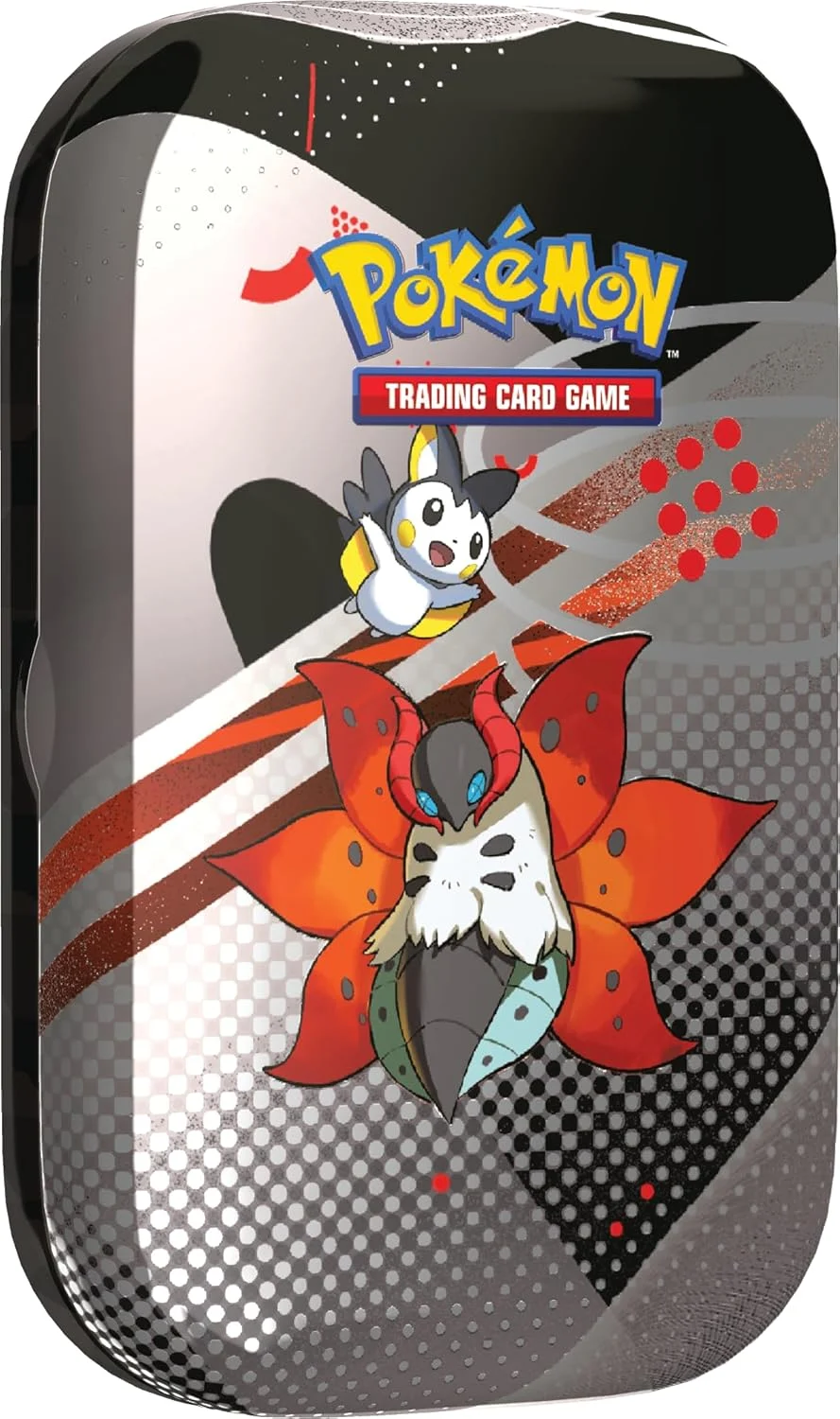 Pokemon TCG: Unova Mini Tin - Volcarona & Emolga(2 Booster Packs & 1 Sticker Card)