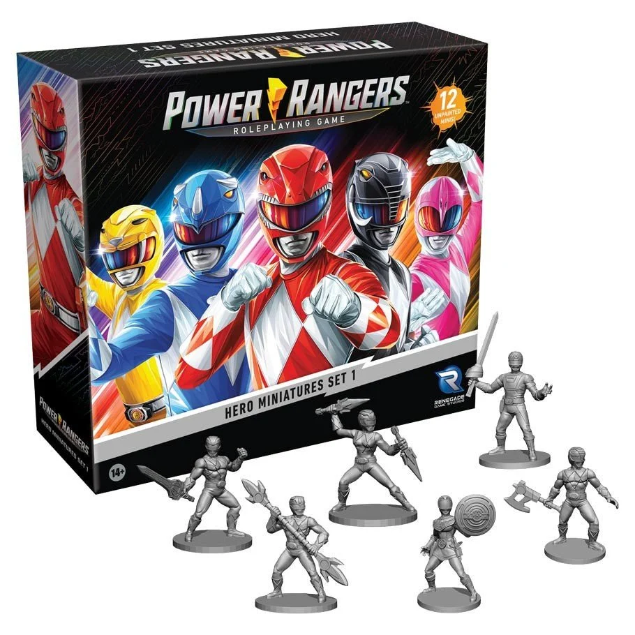 Power Rangers RPG Hero Miniatures Set 1