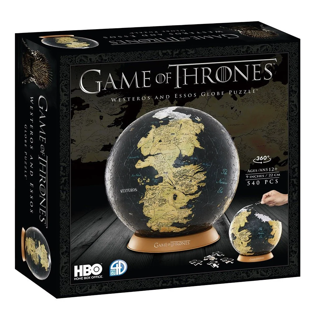Puzzle: Game of Thrones 9in Globe