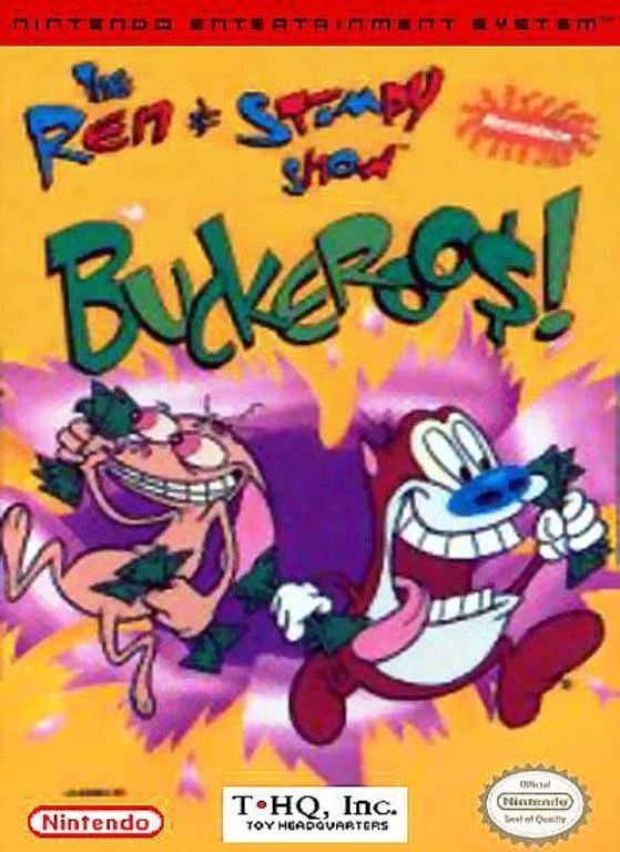 The Ren and Stimpy Show Buckeroos (NES)