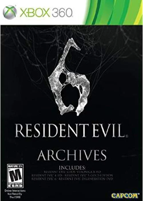 Resident Evil 6 Archives (360)