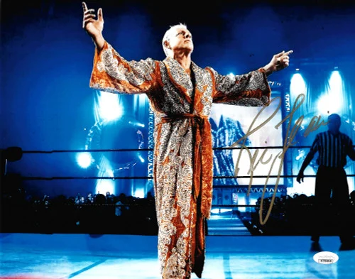 Ric Flair Autographed 11x14 Photo JSA Stock #203601
