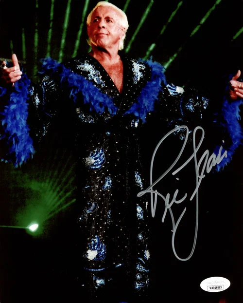 Ric Flair Autographed 8x10 Photo JSA Stock #203571