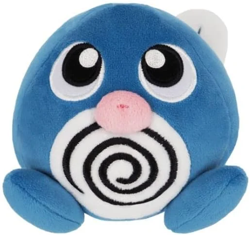 Sanei Poliwag PP05 All Star Collection 6 Inch Plush