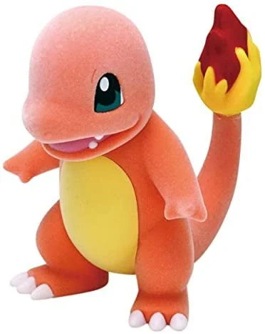 Sekiguchi 5 Inch Flocking Doll - Charmander