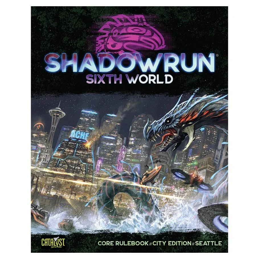 Shadowrun: Sixth World Core Rulebook City Edition Seattle