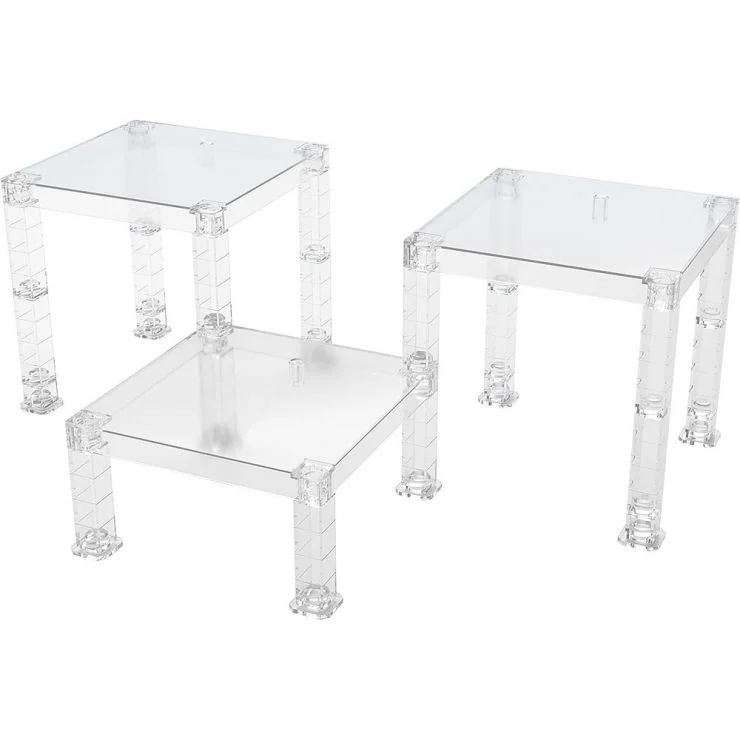 THE SIMPLE STAND: BUILD-ON TYPE X3 (TRANSLUCENT)