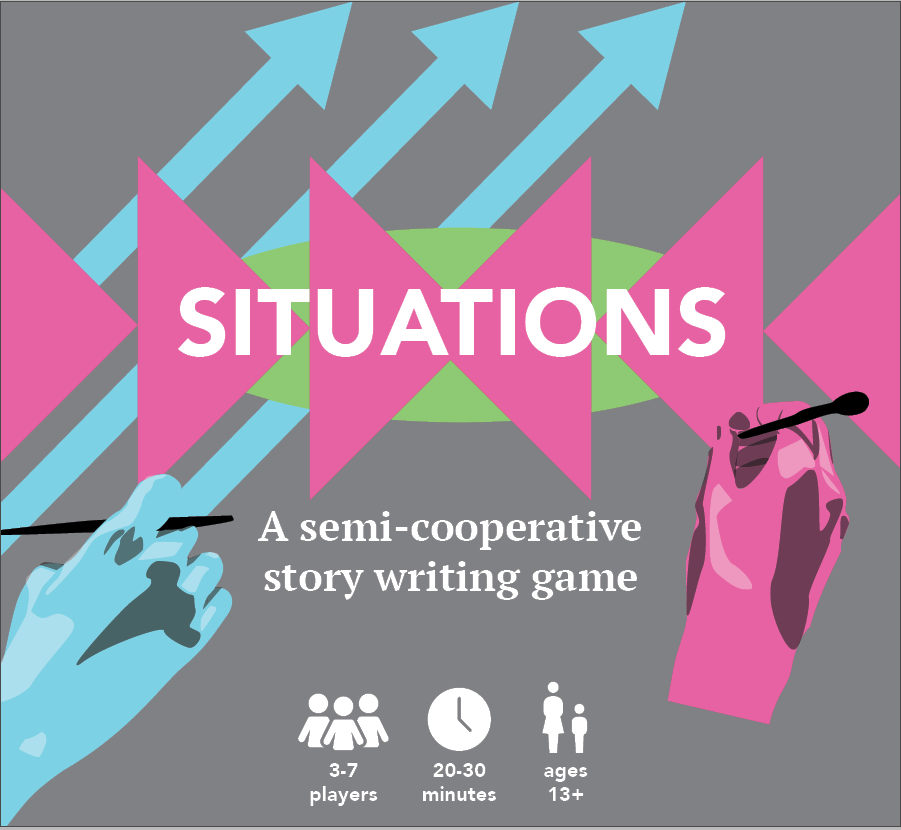 Situations: A Semi-Cooperative Story Writing Game