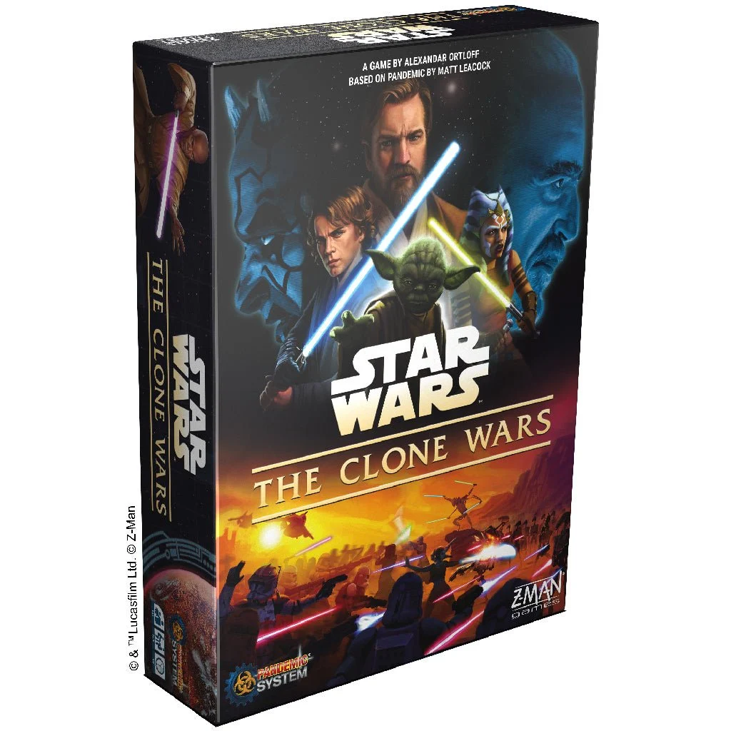 Star Wars the Clone Wars Pandemic System Game