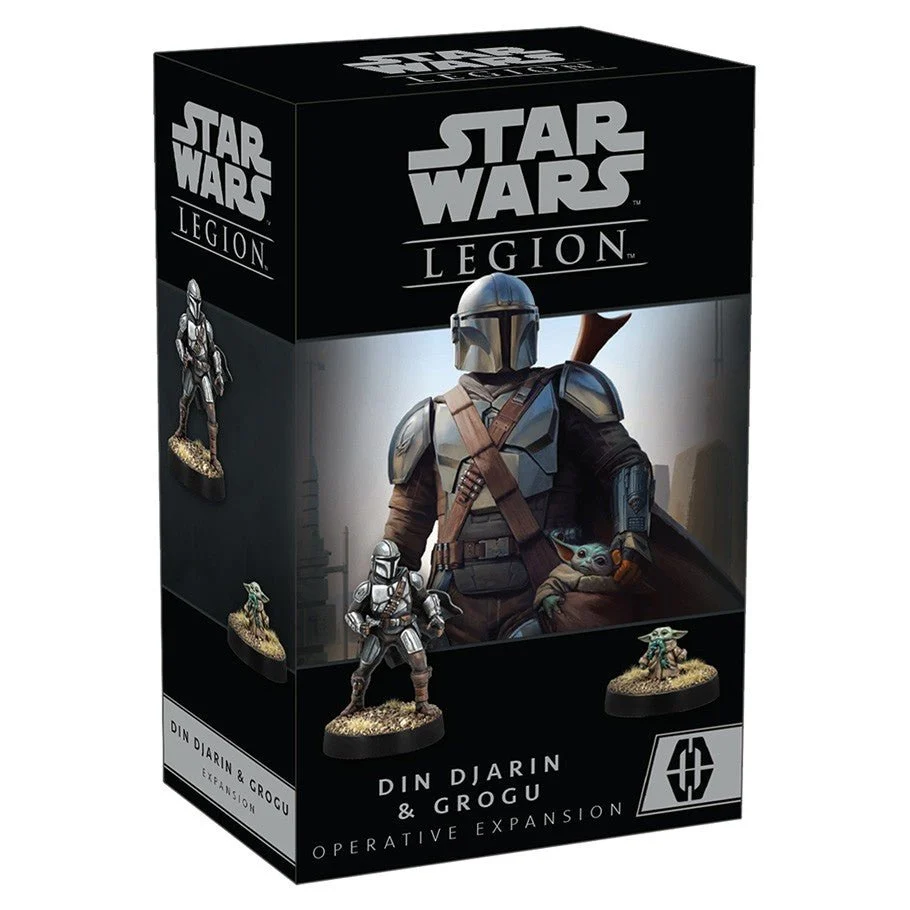Star Wars Legion Din Djarin and Grogu