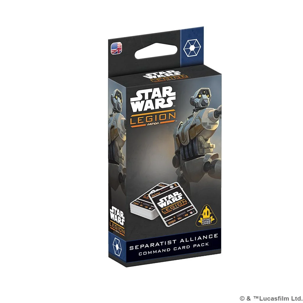 Star Wars Legion Separatist Alliance Command Card Pack
