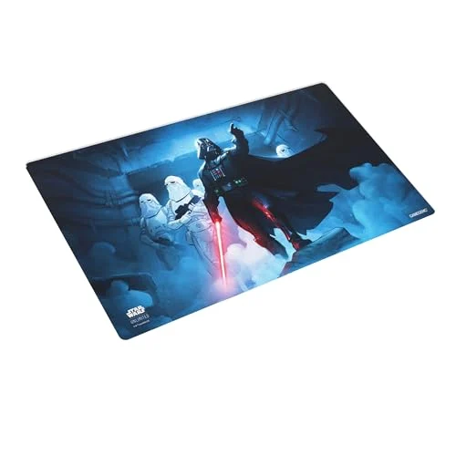 Star Wars Unlimited Darth Vader Prime Game MAT - Officially Licensed, Full-Color Printed, Playmat, Slip-Resistant 24" by 14" Rubber Mat, Compatible with TCGs & LCGs, Made by Gamegenic…