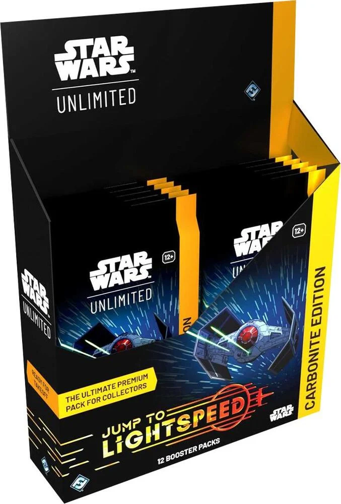 Star Wars Unlimited: Jump to Lightspeed Carbonite Booster Display