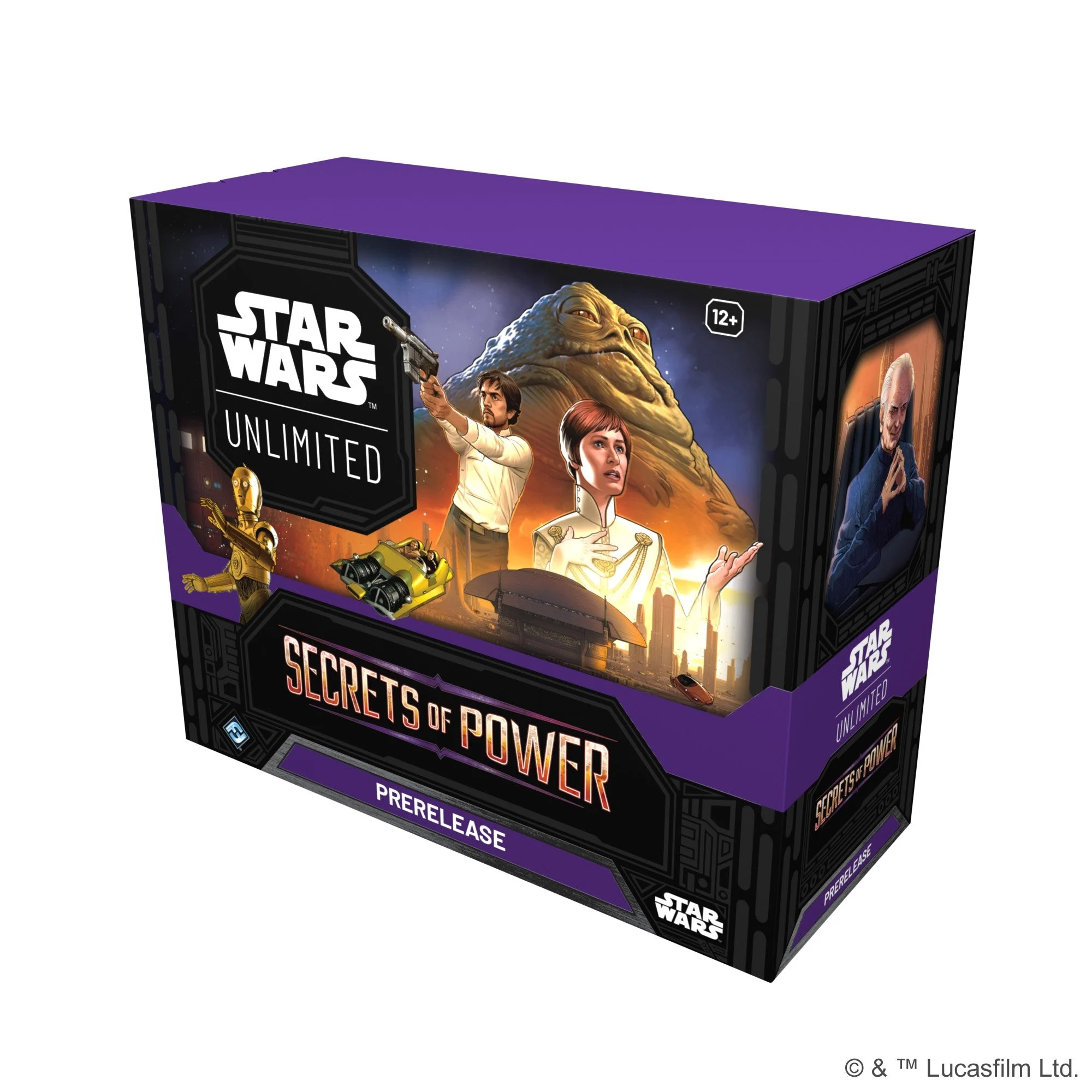 Star Wars: Unlimited TCG Secrets of Power PRERELEASE Box - Includes 6 Booster Packs & Exclusive Promo Cards, Ages 12+, 2+ Players, 20 Minute Playtime, Made by Fantasy Flight Games