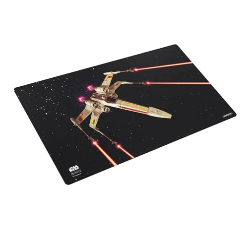 Star Wars Unlimited X-Wing Prime Game MAT - Officially Licensed, Full-Color Printed, Playmat, Slip-Resistant 24" by 14" Rubber Mat, Compatible with TCGs & LCGs, Made by Gamegenic…