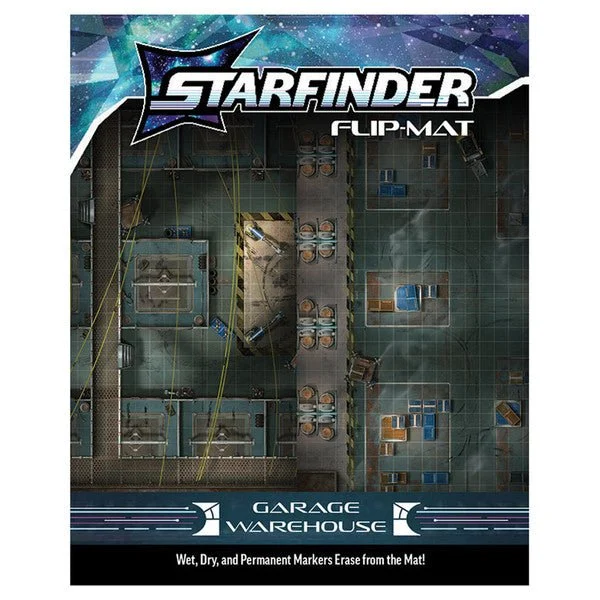 Starfinder 2nd Ed Flip-Mat Garage Warehouse