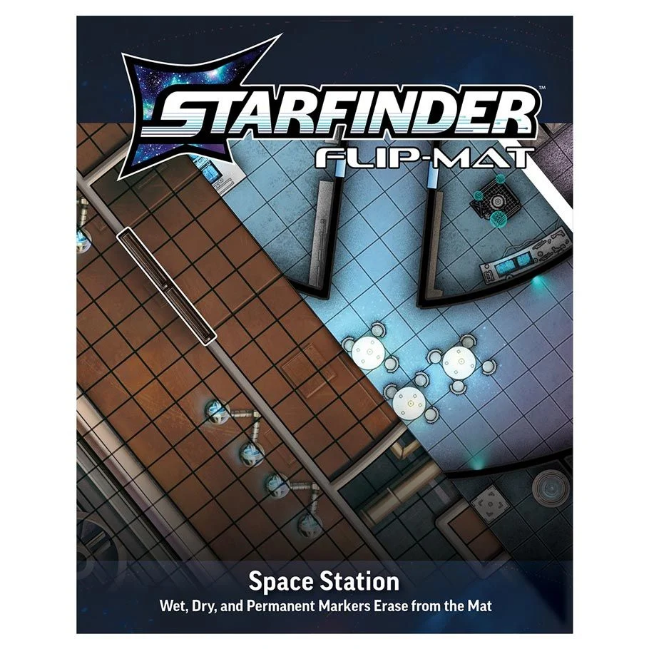 Starfinder RPG 2nd Ed: Flip-Mat Space Station