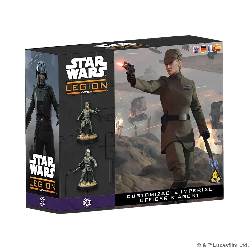 StarWars Legion: Customizable Imperial Officer & Agent