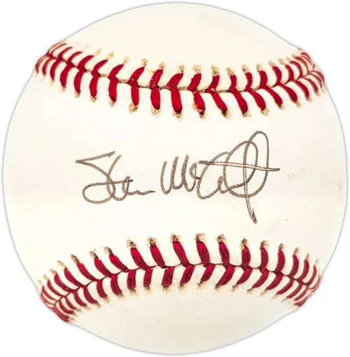 Steve McCatty Autographed Official AL Baseball Oakland A's Beckett BAS QR #BR49768