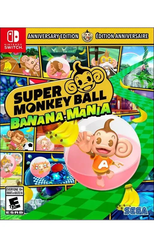 Super Monkey Ball Banana Mania Anniversary Edition (SWI)
