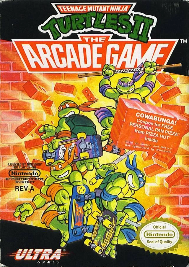 Teenage Mutant Ninja Turtles II: The Arcade Game (NES)