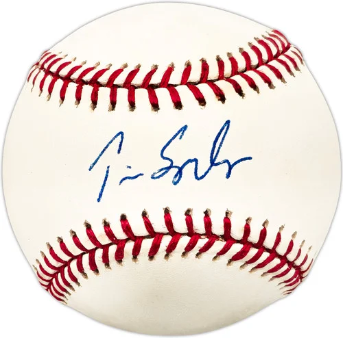 Tim Spooneybarger Autographed Official MLB Baseball Atlanta Braves SKU #225491