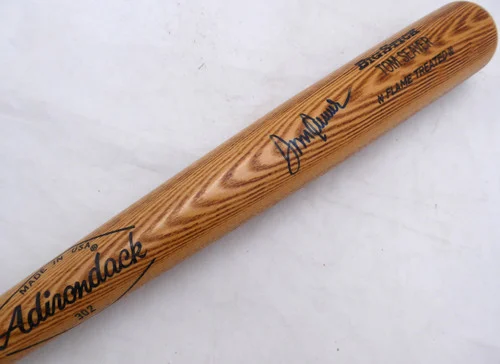 Tom Seaver Autographed Adirondack Bat New York Mets JSA #AK80235