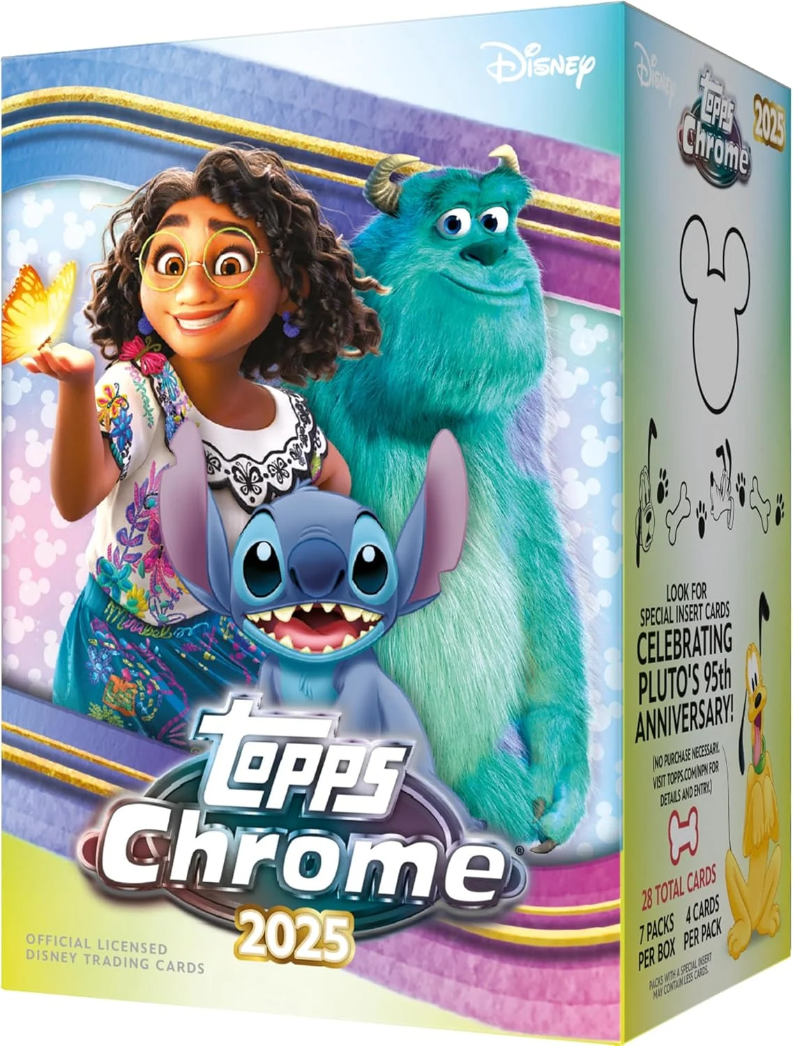 Topps 2025 Chrome Disney Value Blaster Box