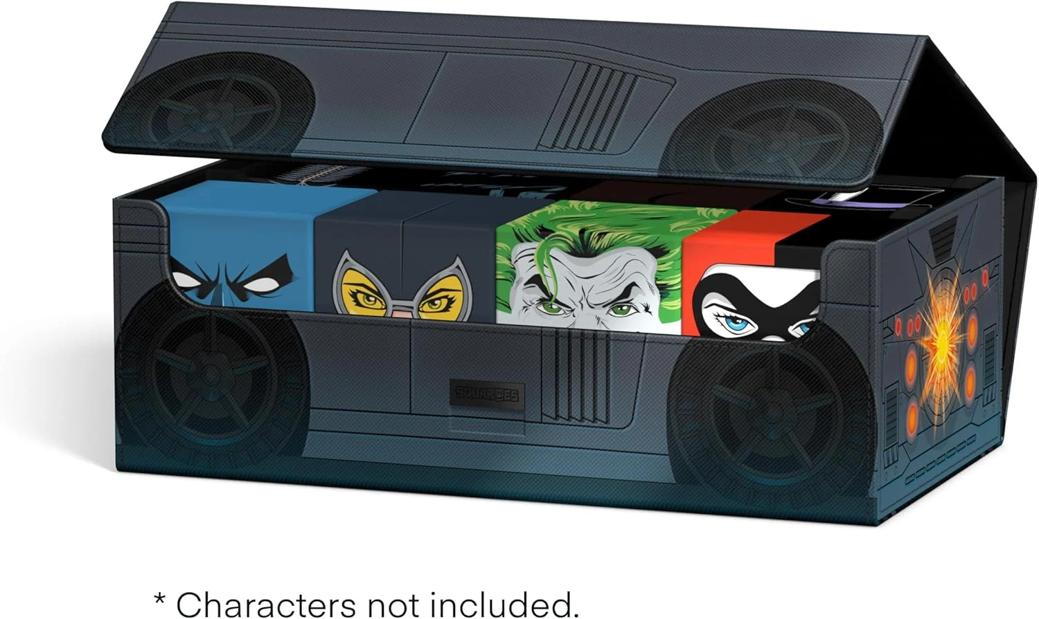 Ultimate Guard - Squaroes - Arkhive 800+ - DC Batman: Gotham City - Collectors Case - Batmobile