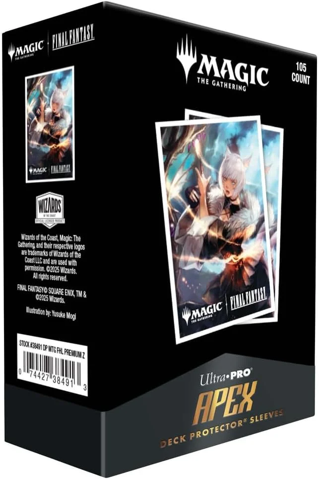 Ultra Pro 88-38491 MTG Final Fantasy Apex Y'shtola Rhul Sleeve, 105-Pack, FINAL FANTASY Apex Sleeve, Y'shtola Rhul 105cut