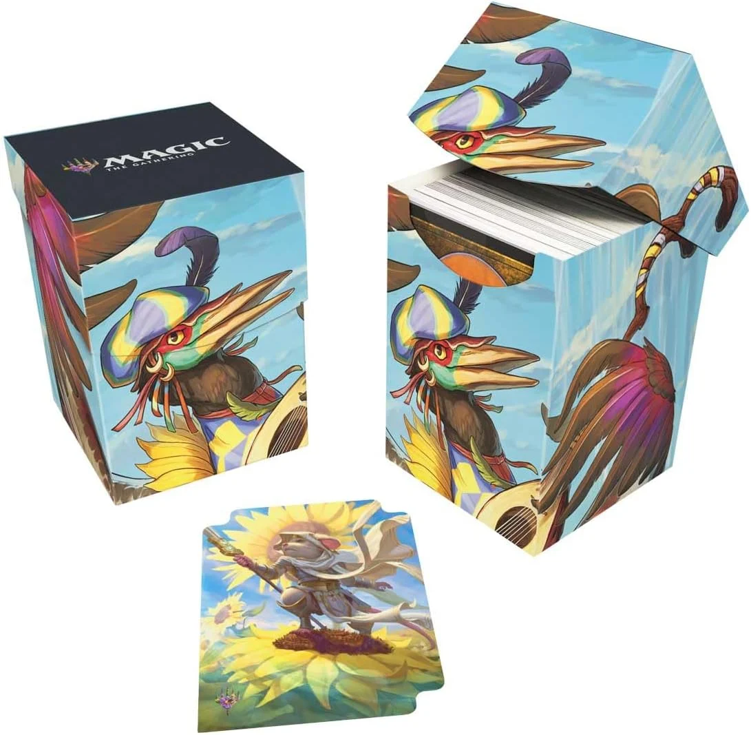 Ultra Pro - Bloomburrow 100+ Deck Box Zinnia, Valley’s Voice