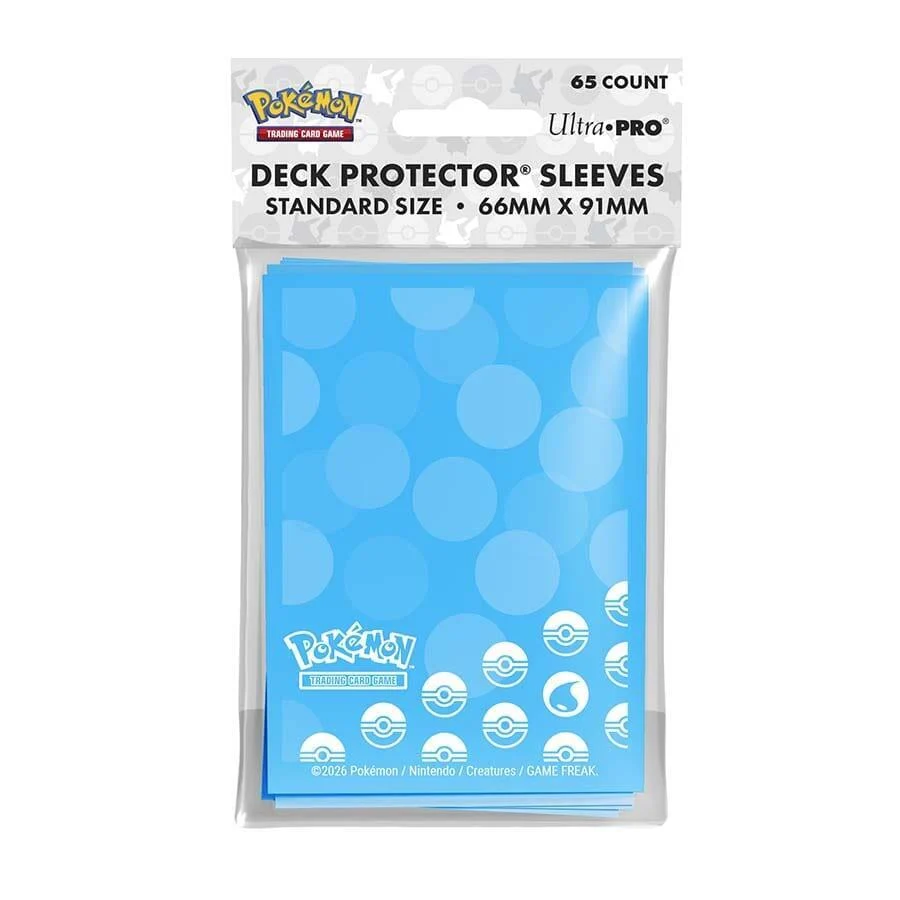Ultra Pro: Pokemon - 65-Pack Deck Protector: Energy - Water Type - Card Sleeves