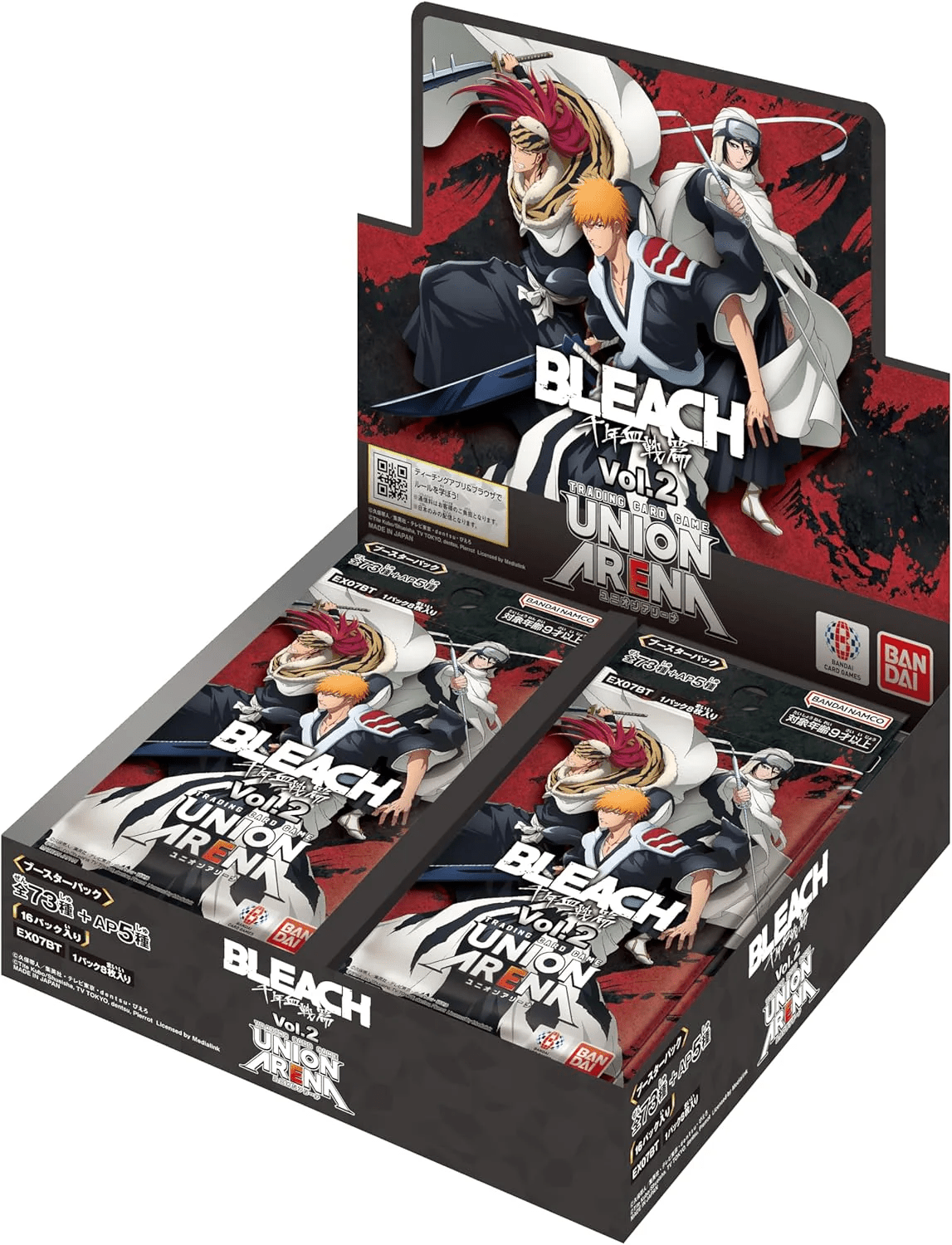 Union Arena Card Game Bleach Thousand Year Blood War Volume 2 Booster Box