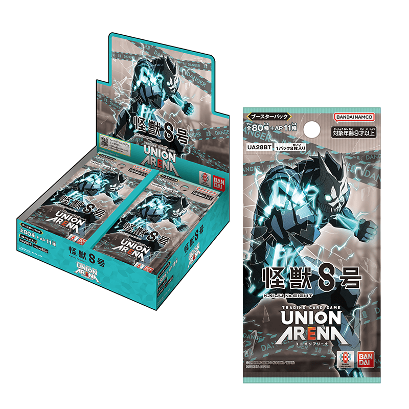 Union Arena CCG: Kaiju No. 8 Booster Box (UE12BT) - 16 Packs